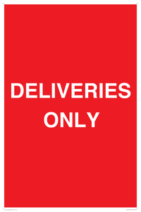 DELIVERIES ONLY